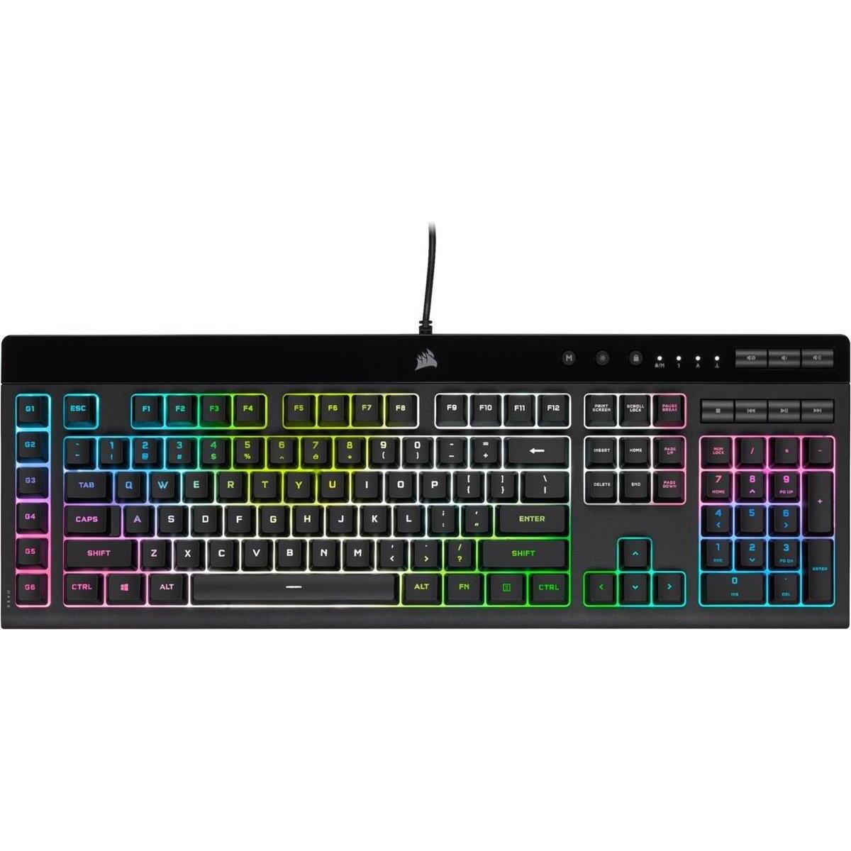 patroon Tienerjaren Moeras Toetsenbord Corsair K55 RGB Pro XT - Azerty (PS4) kopen - €45