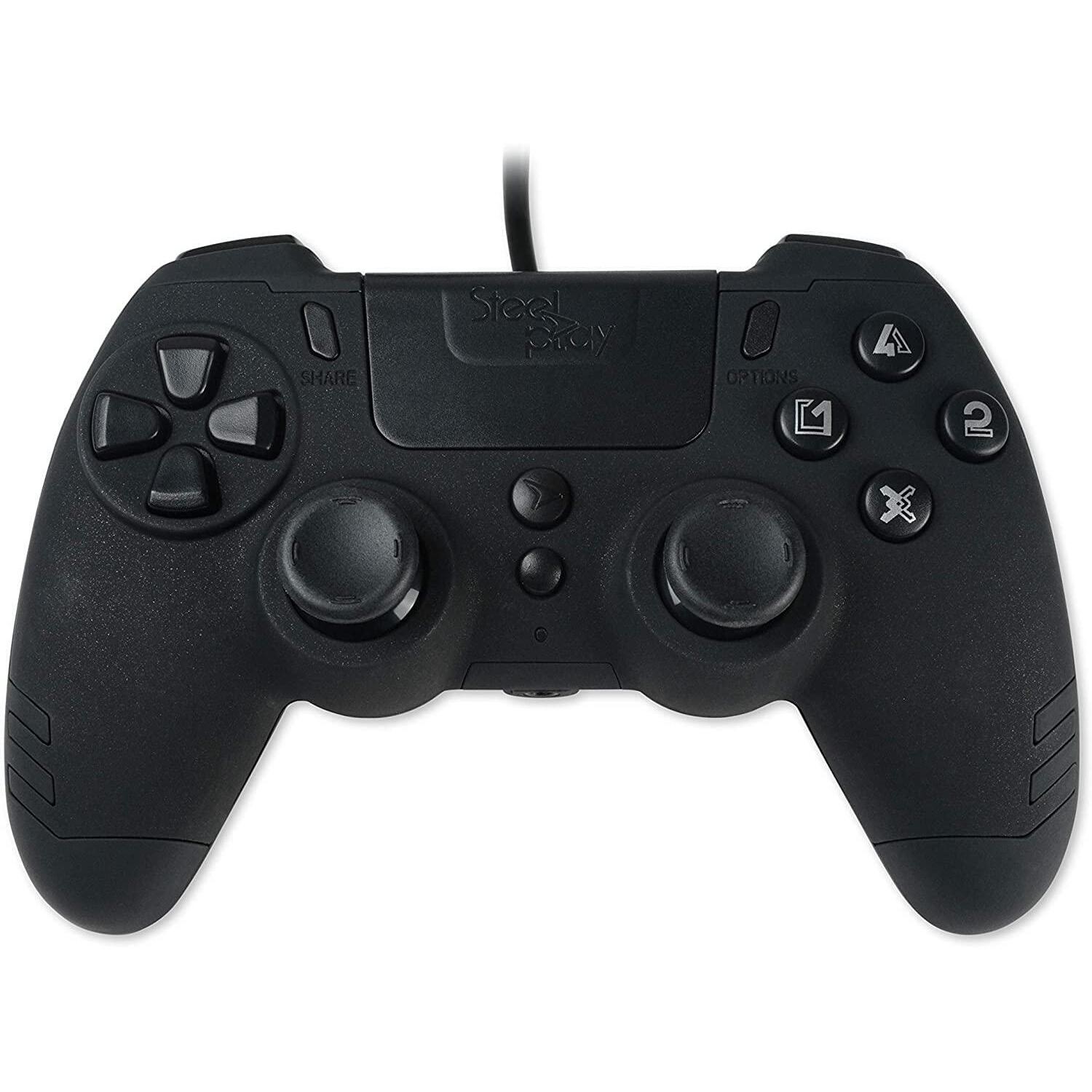 Steelplay MetalTech Wired Controller - Ebony Black (PS4 & PS3) kopen ...