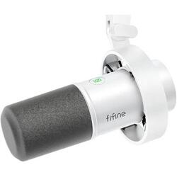 Fifine K688W - Wit - Dynamische Microfoon - PS4, PS5, PC