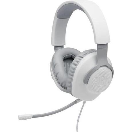 JBL Quantum 100 Over Ear Headset - Wit