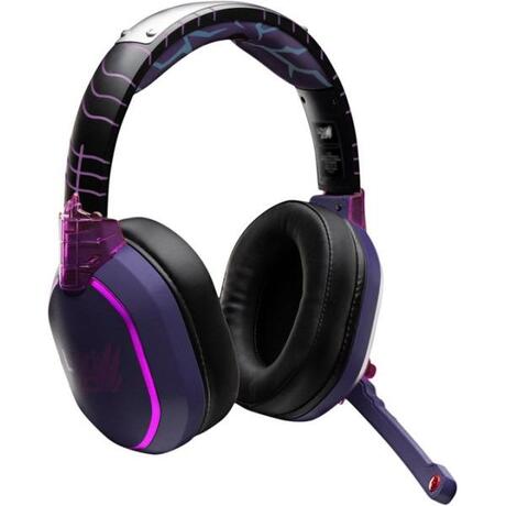 Lexip Sasuke Revenge Naruto Shippuden Zwart en Paars Draadloze Gaming Headset - Switch, PC, PS4, PS5, Xbox One, Xbox Series